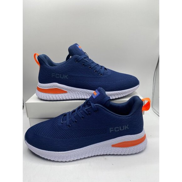 French Connection Men's Navy Shane Performance Fashion Sneakers Size 13 NWOB - Picture 1 of 4